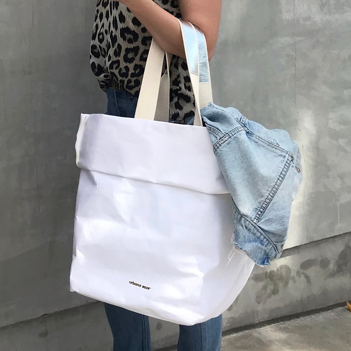 Carry-all Sacs with Two Cotton Straps